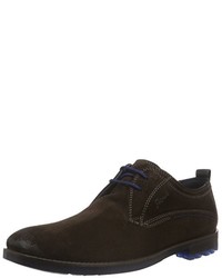 Chaussures derby marron foncé Sioux