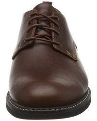 Chaussures derby marron foncé Timberland