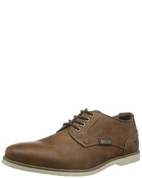 Chaussures derby marron Mustang