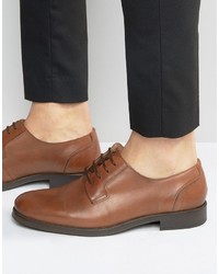 Chaussures derby marron Selected