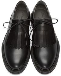 Chaussures derby noires Robert Clergerie