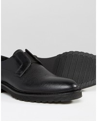 Chaussures derby noires Hugo Boss