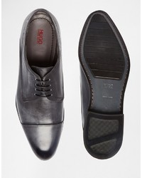 Chaussures derby noires Hugo Boss