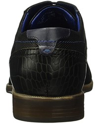 Chaussures derby noires Bugatti