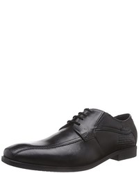 Chaussures derby noires Bugatti