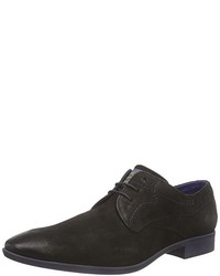 Chaussures derby noires Bugatti