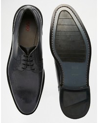 Chaussures derby noires Hugo