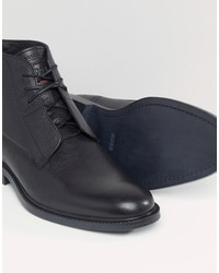 Chaussures derby noires Boss Orange