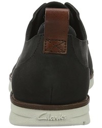 Chaussures derby noires Clarks