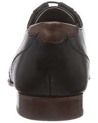 Chaussures derby noires Daniel Hechter