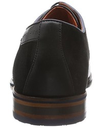 Chaussures derby noires Daniel Hechter