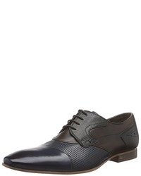 Chaussures derby noires Daniel Hechter