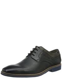 Chaussures derby noires Daniel Hechter