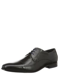 Chaussures derby noires Daniel Hechter