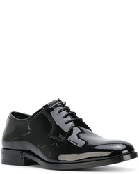 Chaussures derby noires Saint Laurent