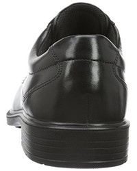 Chaussures derby noires Ecco