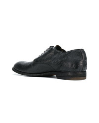 Chaussures derby noires Officine Creative