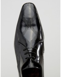 Chaussures derby noires Jeffery West