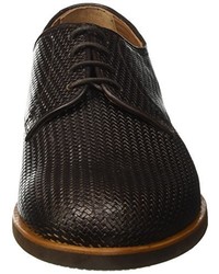 Chaussures derby noires Fratelli Rossetti