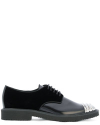 Chaussures derby noires Giuseppe Zanotti Design