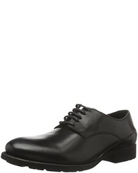 Chaussures derby noires Goldmud