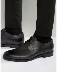 Chaussures derby noires Hugo Boss