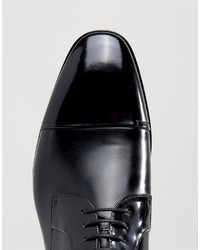 Chaussures derby noires Hugo Boss