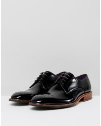 Chaussures derby noires Ted Baker