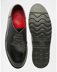 Chaussures derby noires Grenson