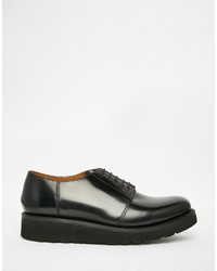 Chaussures derby noires Grenson