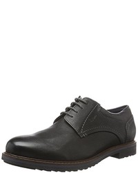 Chaussures derby noires Sioux