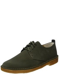 Chaussures derby olive Clarks Originals