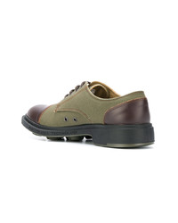 Chaussures derby olive Pezzol 1951