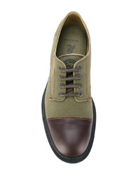 Chaussures derby olive Pezzol 1951