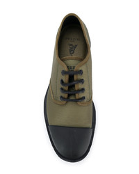 Chaussures derby olive Pezzol 1951