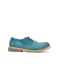 Chaussures derby turquoise
