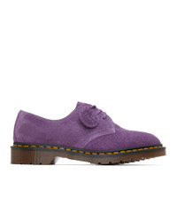 Chaussures derby violettes