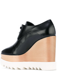 Chaussures en caoutchouc noires Stella McCartney