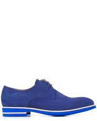 Chaussures en cuir bleues B Store