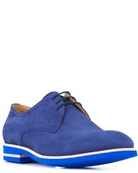 Chaussures en cuir bleues B Store