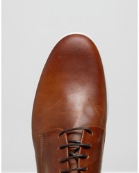 Chaussures en cuir marron Dune