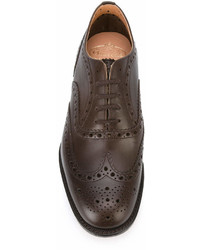 Chaussures en cuir marron Church's