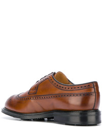 Chaussures en cuir marron Church's