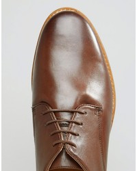 Chaussures en cuir marron Asos