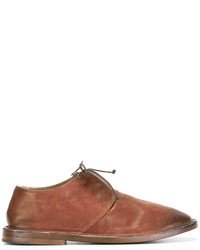 Chaussures en cuir marron Marsèll
