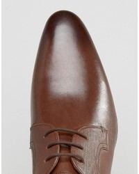 Chaussures en cuir marron Ted Baker
