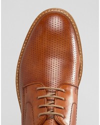 Chaussures en cuir marron Base London