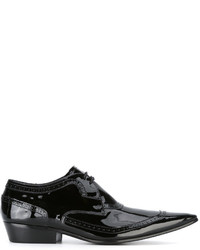 Chaussures en cuir noires Haider Ackermann