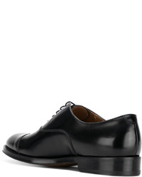 Chaussures en cuir noires Doucal's