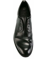 Chaussures en cuir noires Officine Creative